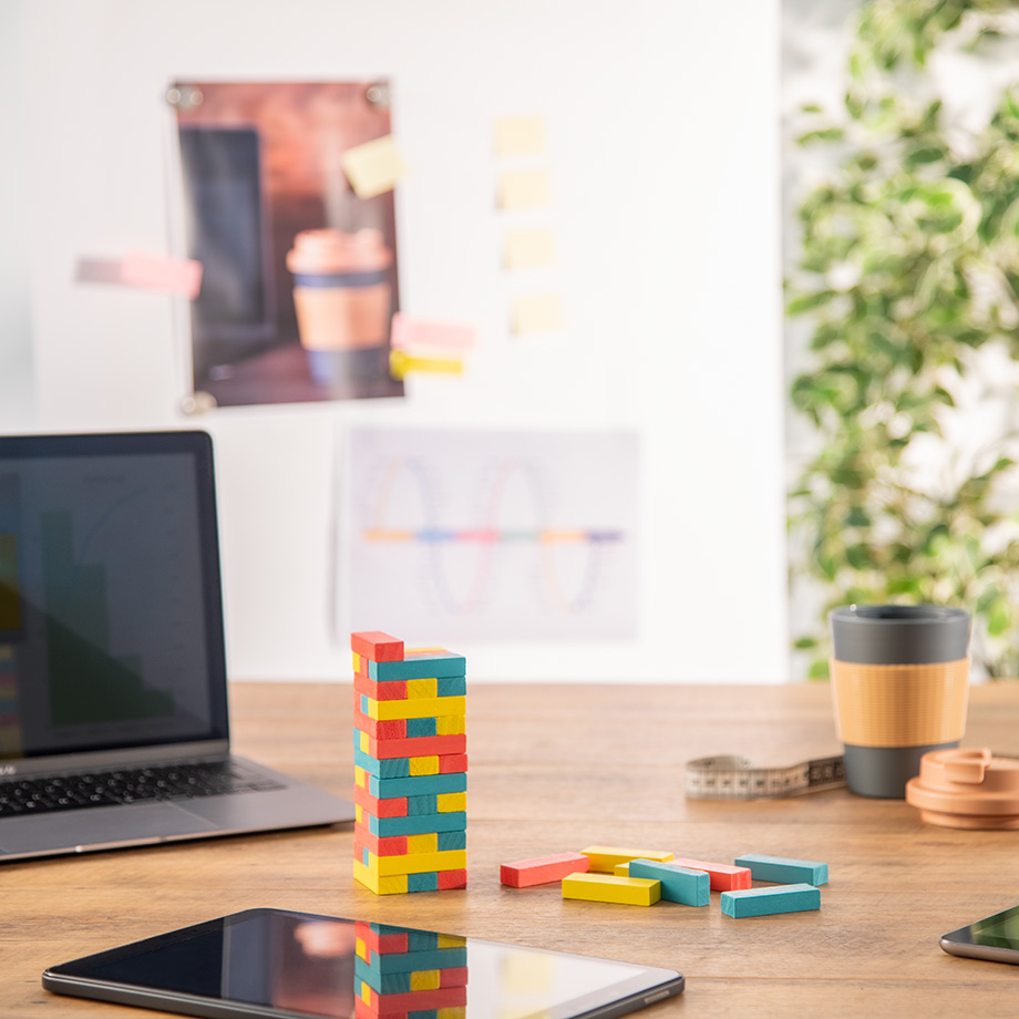 Marketing Materialien Messung Becher Analysen