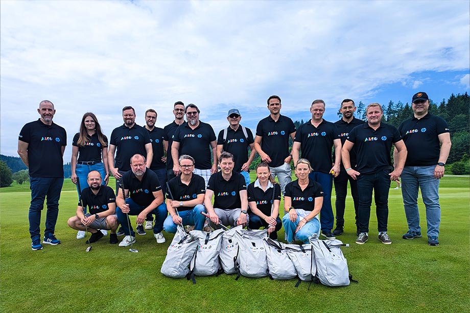 Incentive Gruppe in Kernten beim Golfen